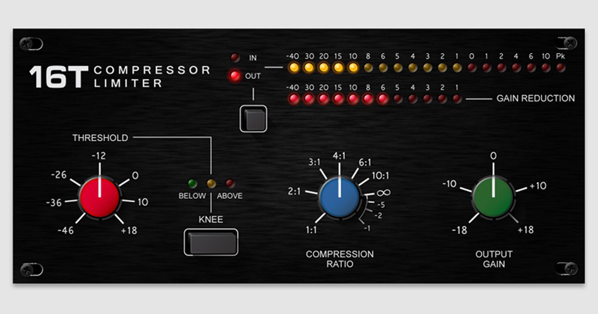 16T-Compressor-Limiter-Allen&Heath 16T-Compressor-Limiter-Allen&Heath